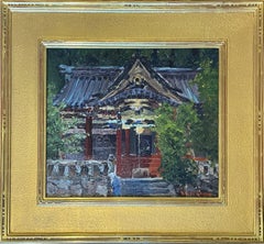"Santuario di Okazaki" Helen Wells Seymour, artista americana in Giappone, impressionista