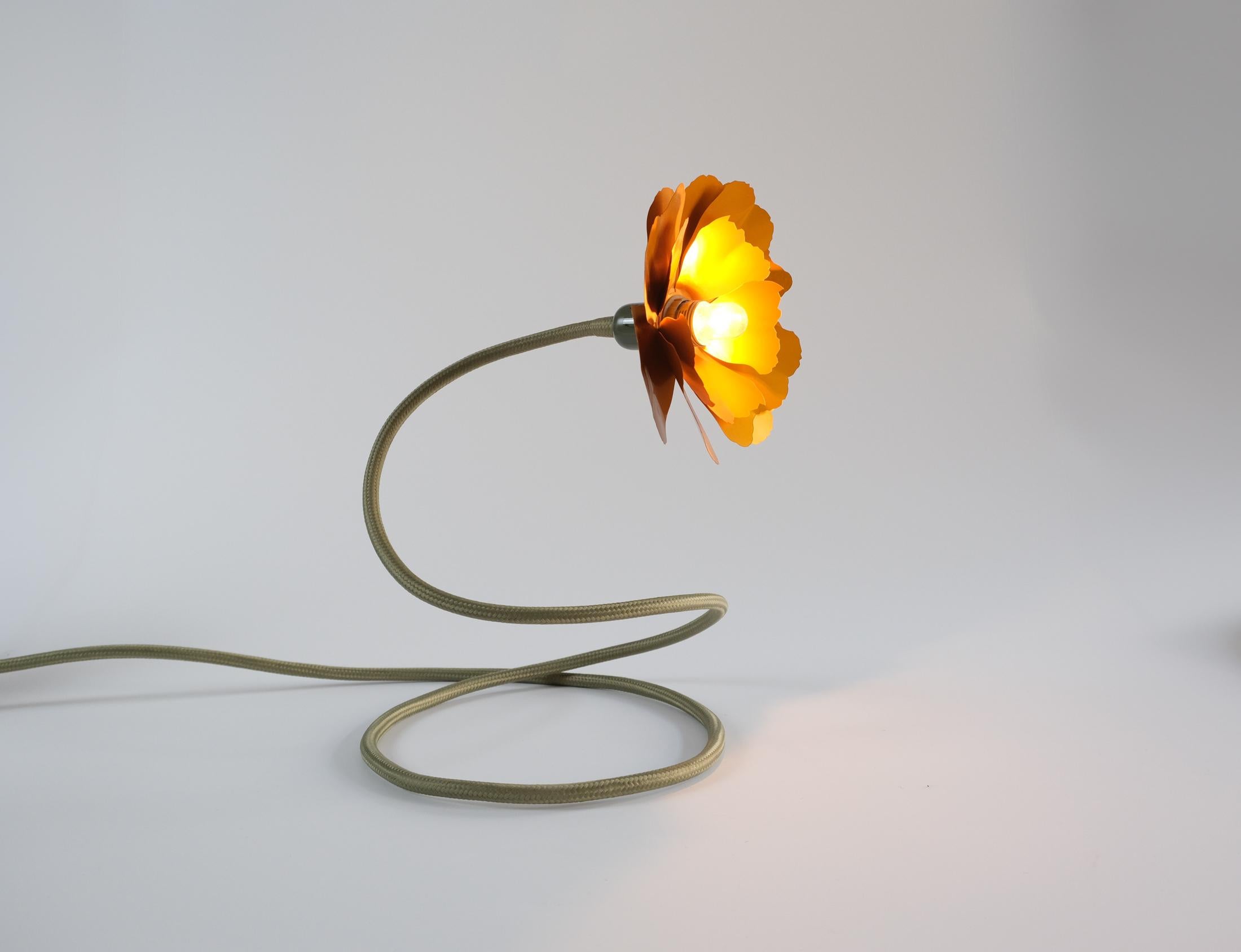 Contemporary Helena Christensen's Flexible Flower Lamp for Habitat “V.I.P” Collection, 2004 For Sale