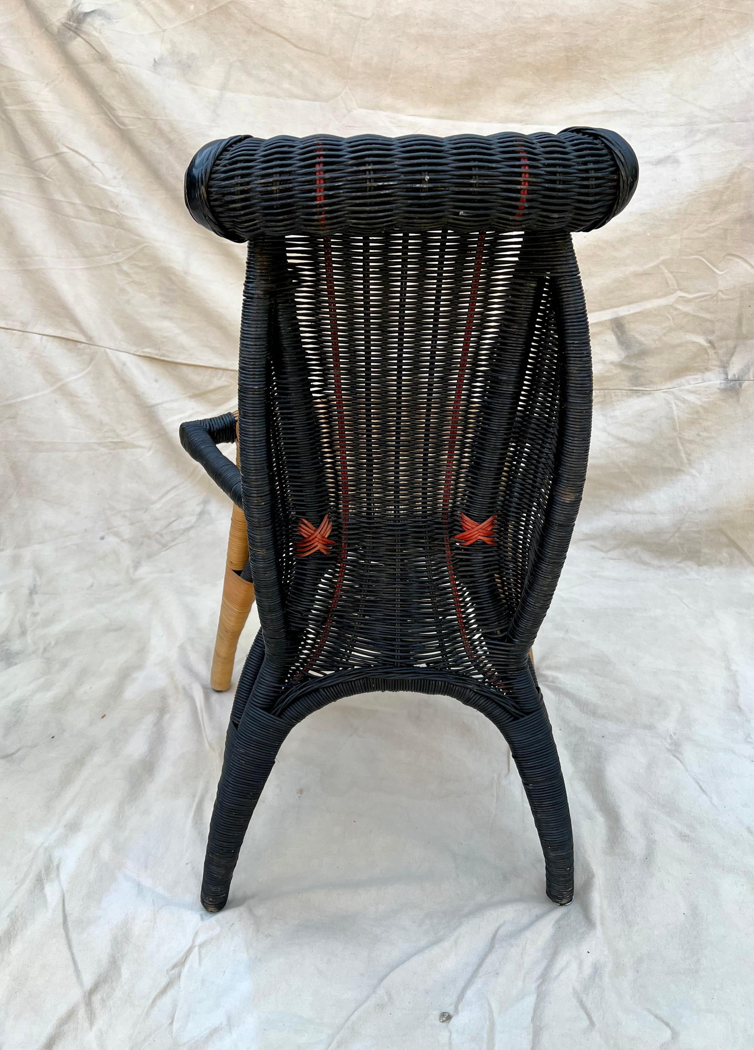 Helena Rattan Chair by Borek Sipek for Driade 2