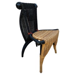 Helena Rattan Chair by Borek Sipek for Driade