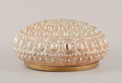 Helena Tynell (1918-2016) for Limburg. Finnish glass artist. Modernist wall lamp