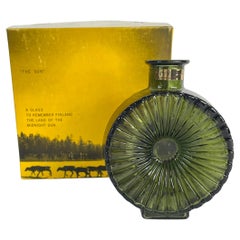 Helena Tynell “Aurinkopullo” ”Sun Bottle”. Green with Original Box
