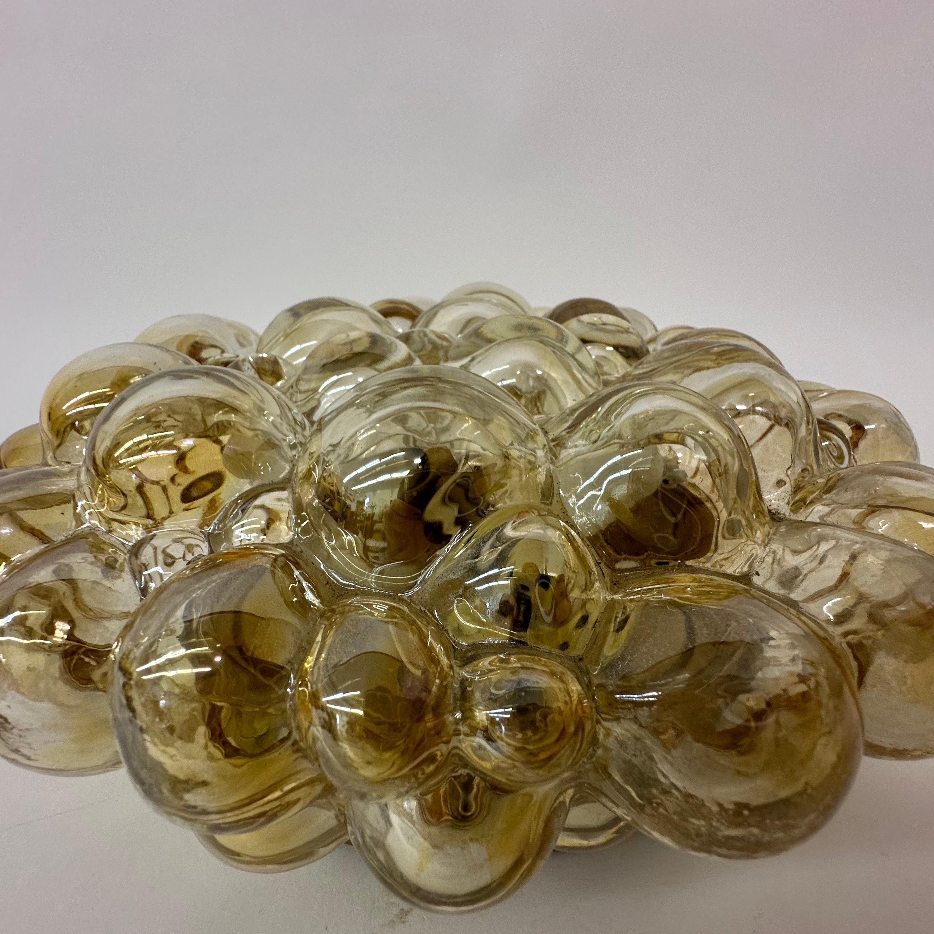 Helena tynell bubble glass flush mount ceiling lamp , 1970’s Germany For Sale 7