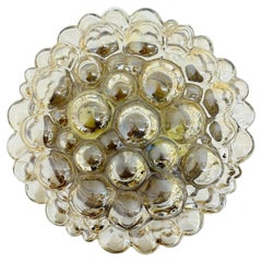 Helena tynell bubble glass flush mount ceiling lamp , 1970’s Germany