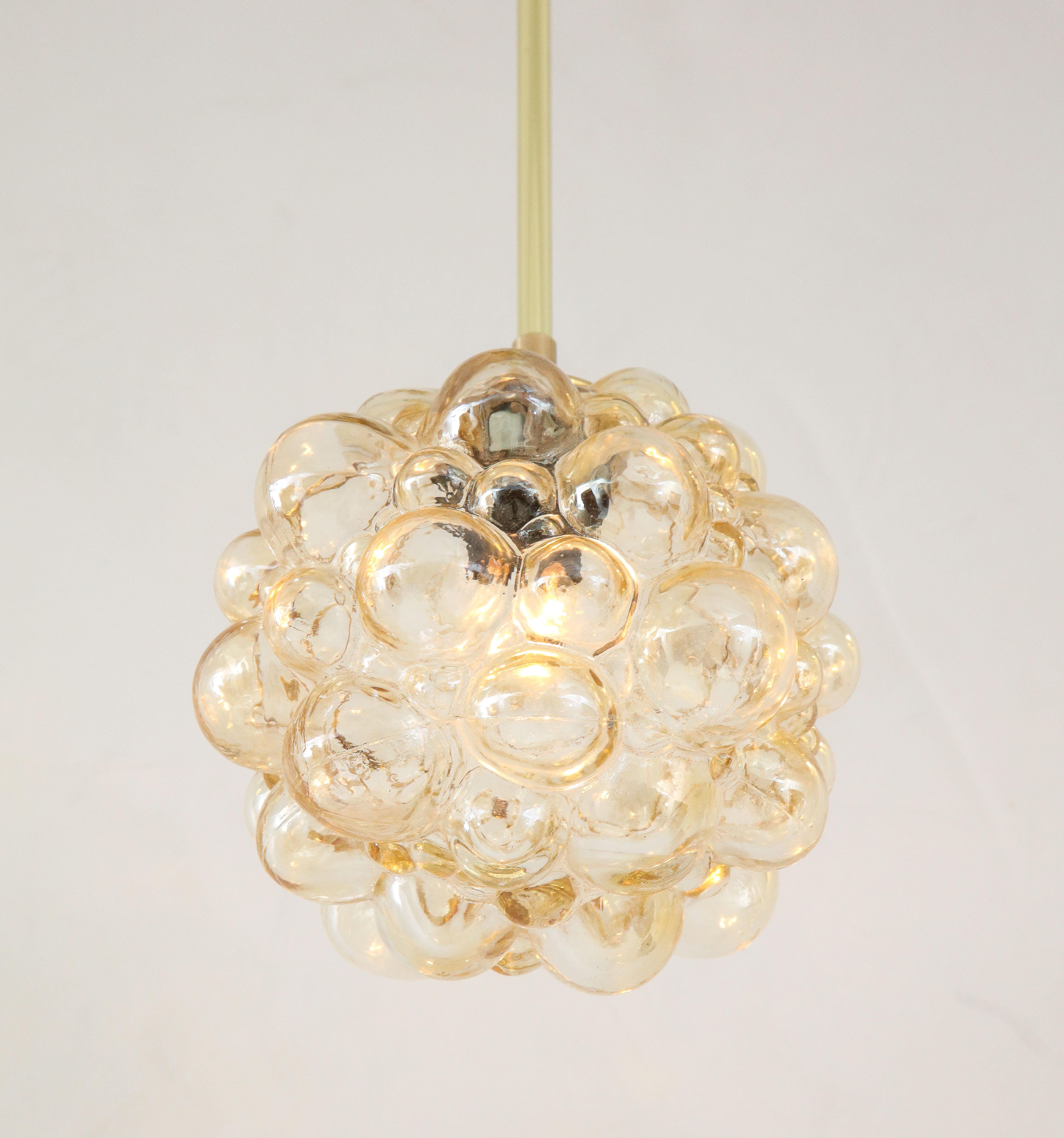 Art Glass Helena Tynell Bubble Glass Pendant Lights 8 Available