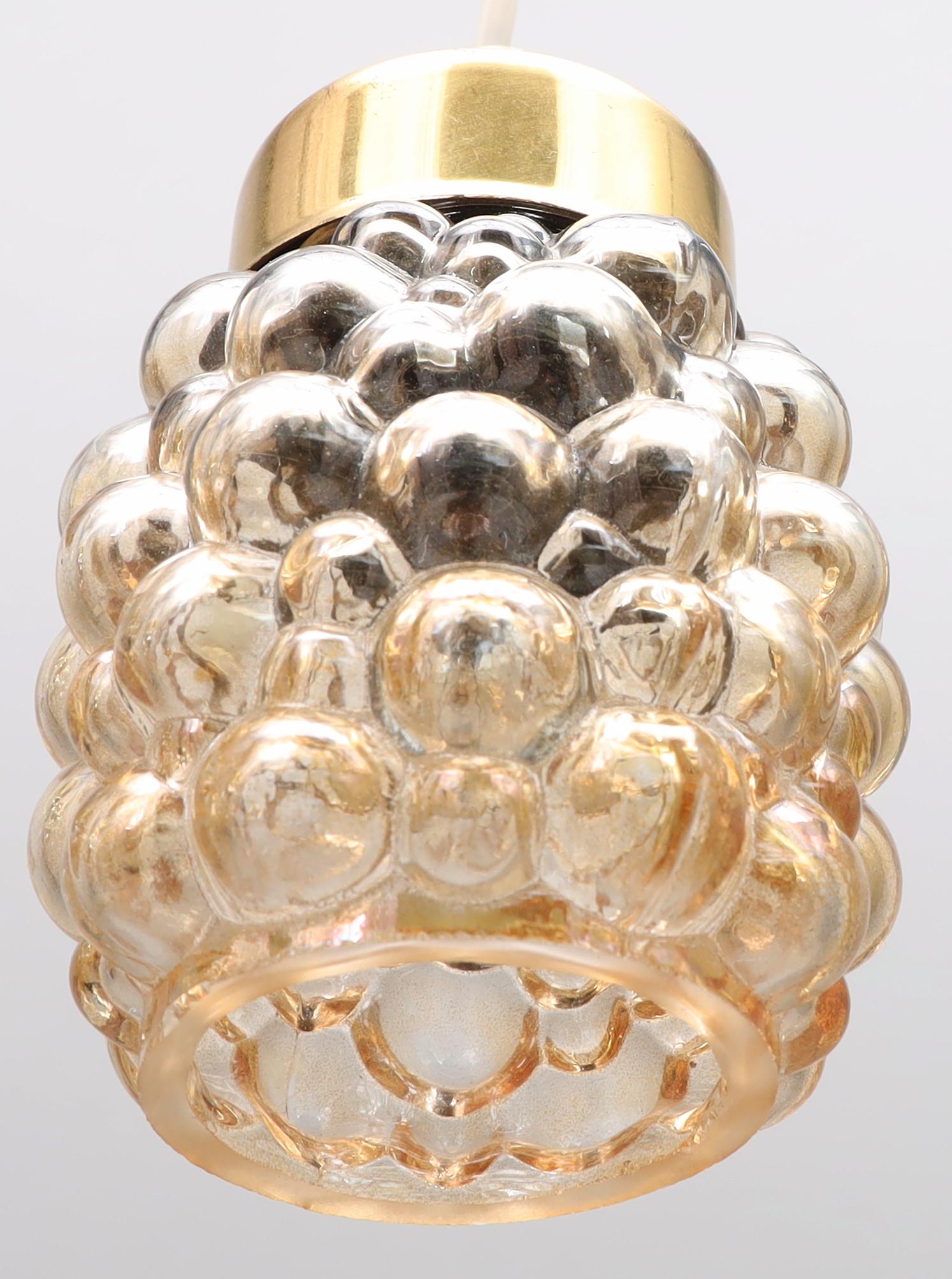Mid-Century Modern Helena Tynell bubble pendant light Germany 1960 For Sale