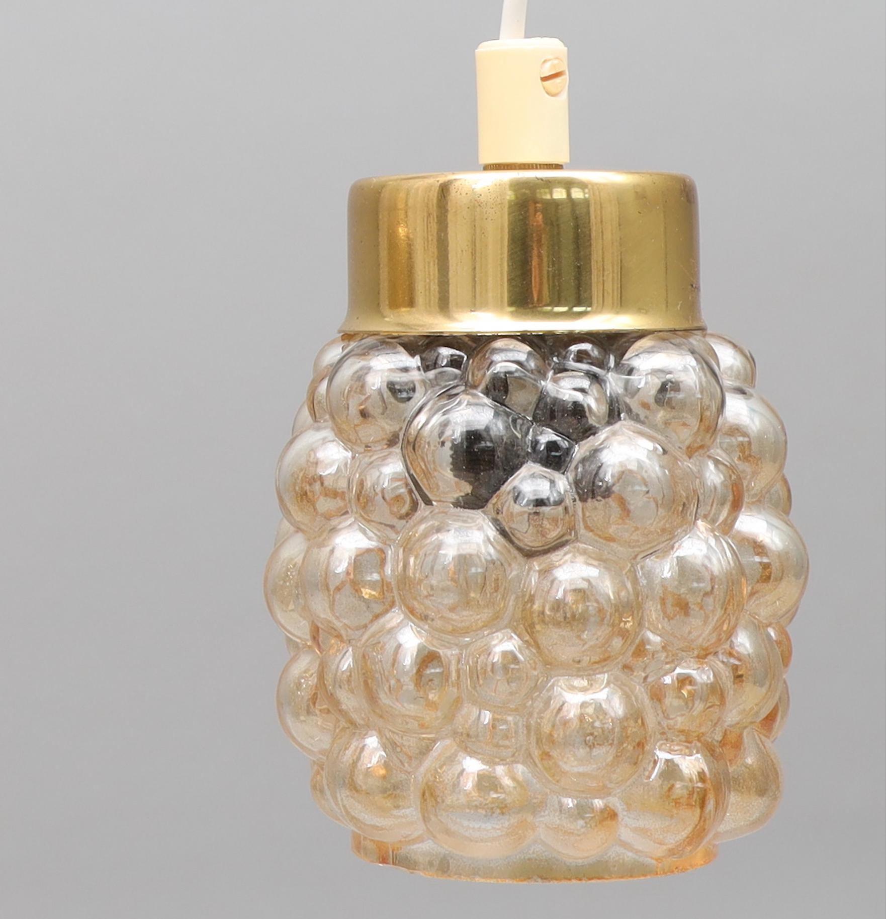 Helena Tynell bubble pendant light Germany 1960 In Good Condition For Sale In Paris, FR