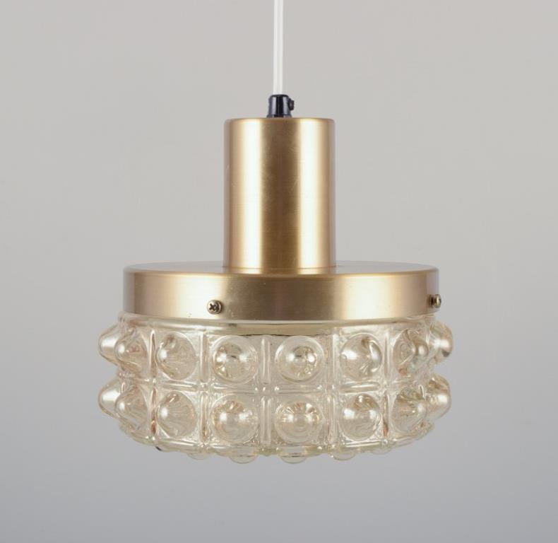 Tedesco Helena Tynell, artista finlandese del vetro, per Limburg. Lampada da soffitto di design, anni '70 in vendita