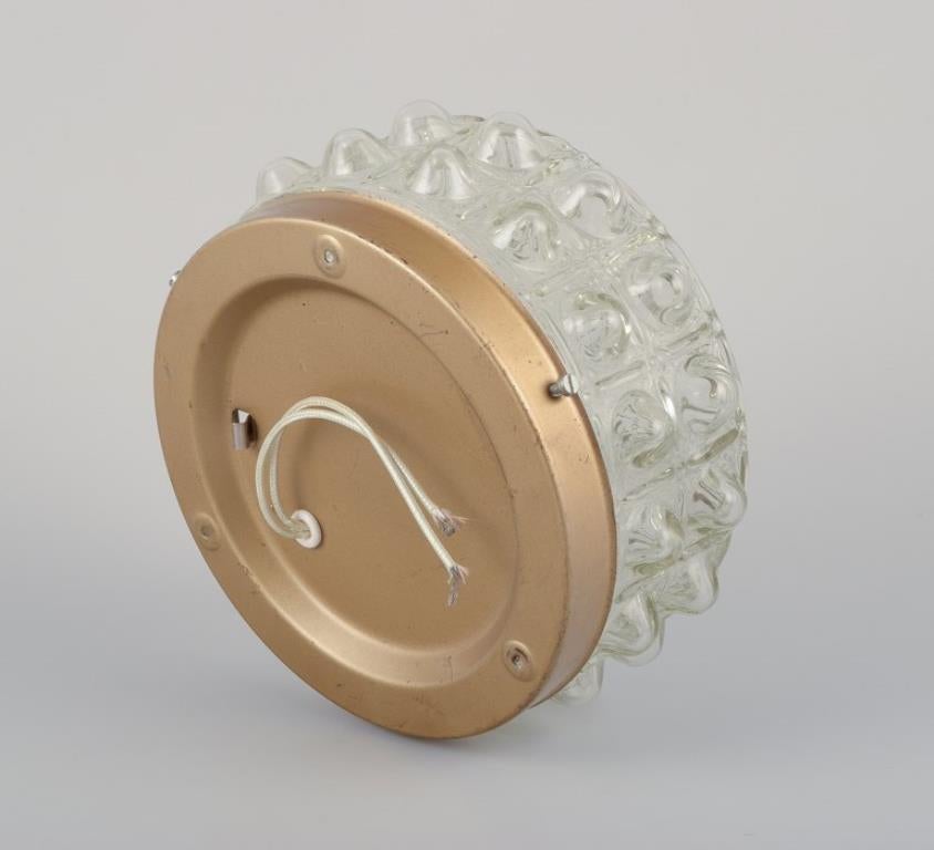 Helena Tynell, finnische Glaskünstlerin, für Limburg. Designer-Wand-/Deckenleuchte (Metall) im Angebot