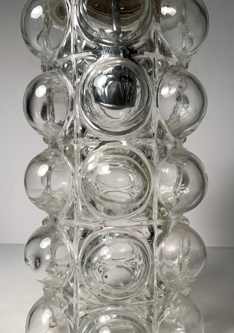 Helena Tynell pendant lamp for Glashütte Limburg Germany 1960