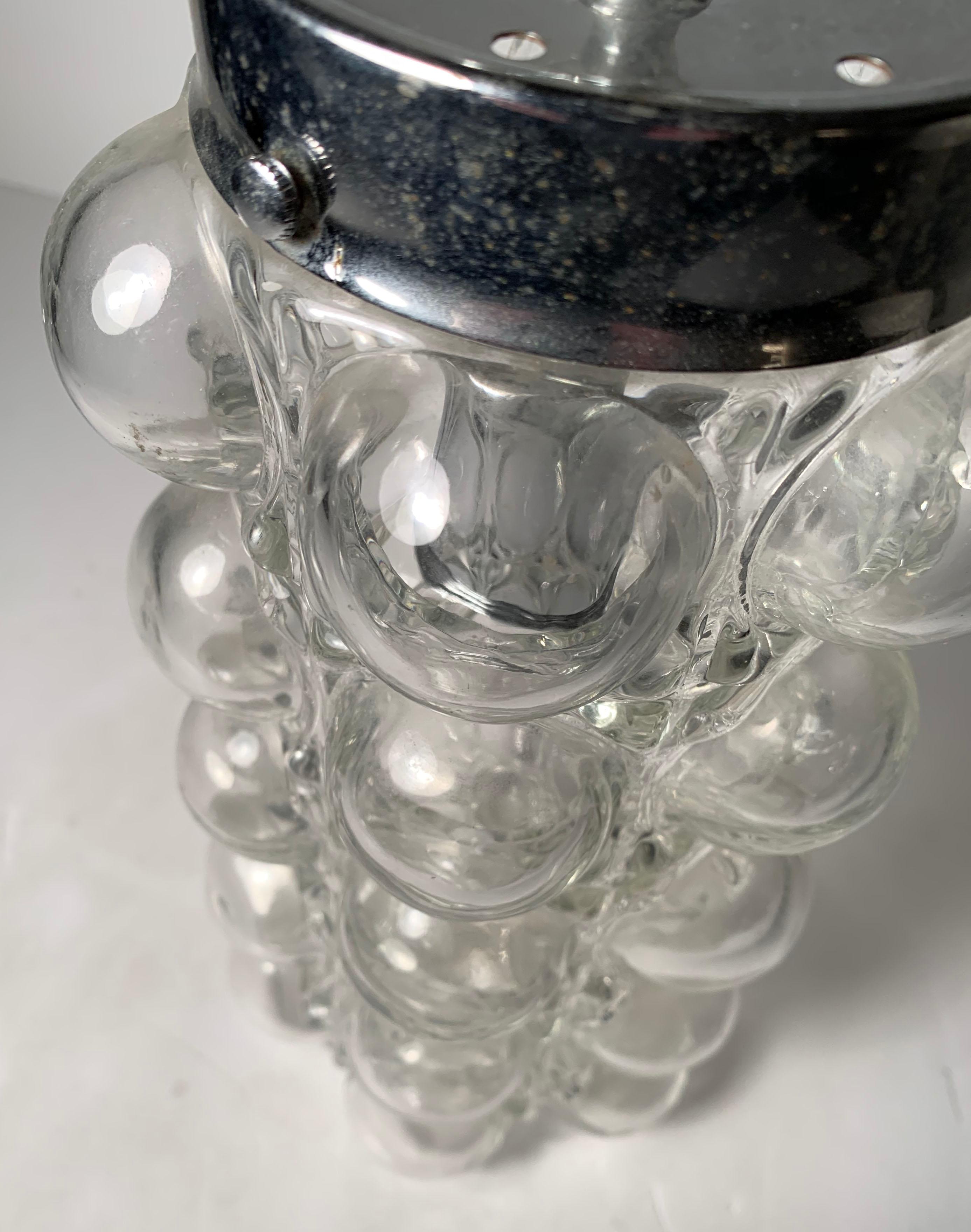 Lampe à suspension en verre Helena Tynell Glashutte Limburg Bon état à Chicago, IL