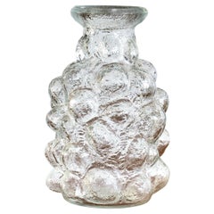 Helena Tynell & Heinrich Gantenbrink Bubble Glass Vase, Glashütte Limburg, 1960s