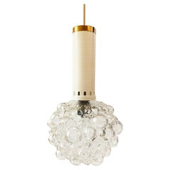 Helena Tynell Small Bubble Glas Lamp Pendant Glashütte Limburg, 1960s, Germany