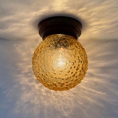 Helena Tynell style ceiling lamps plastic bubble , 1970’s