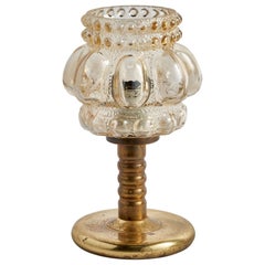 Helena Tynell, Table Lamp, Brass, Glass, Germany, 1960s