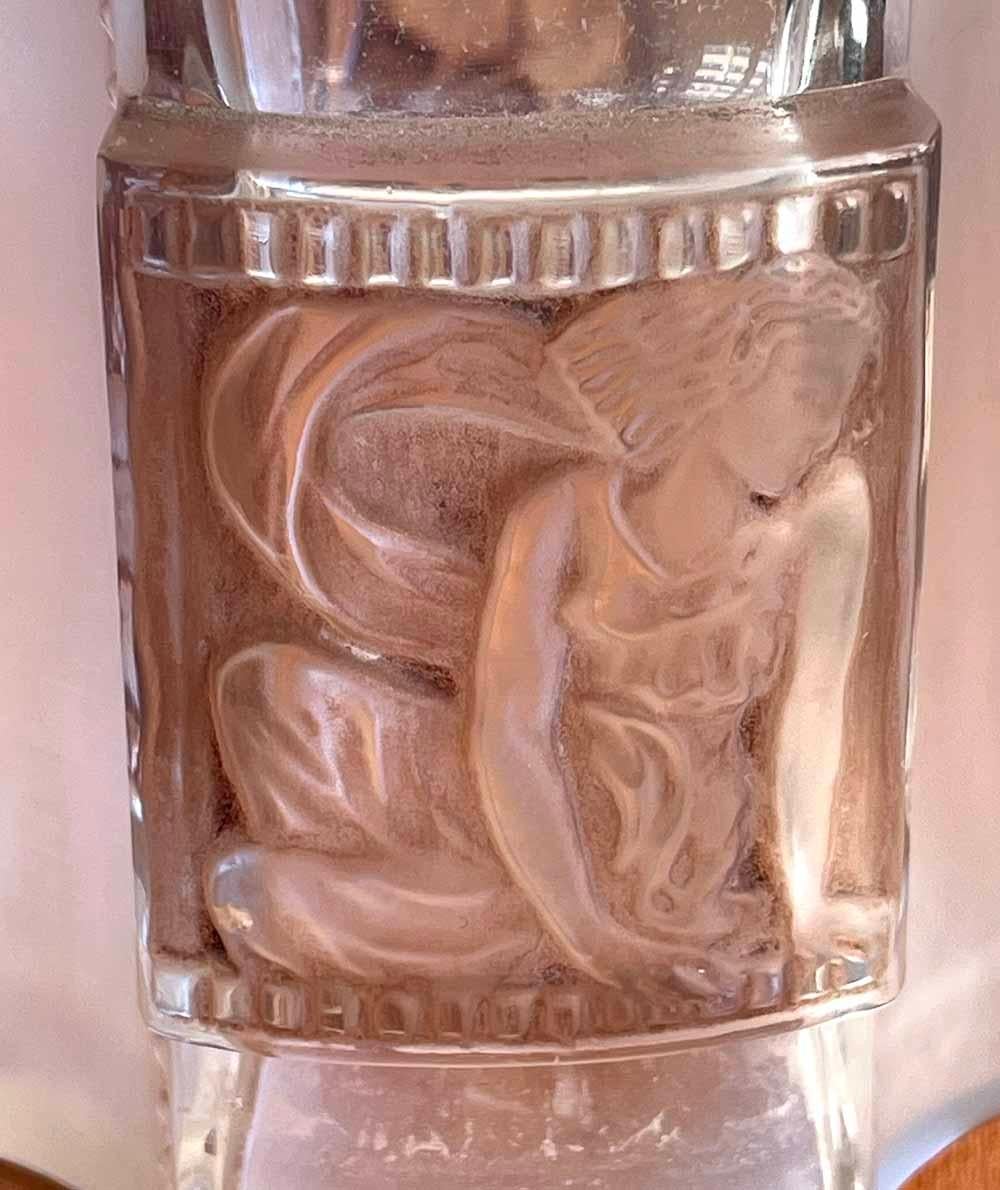 lalique perfume bottle vintage