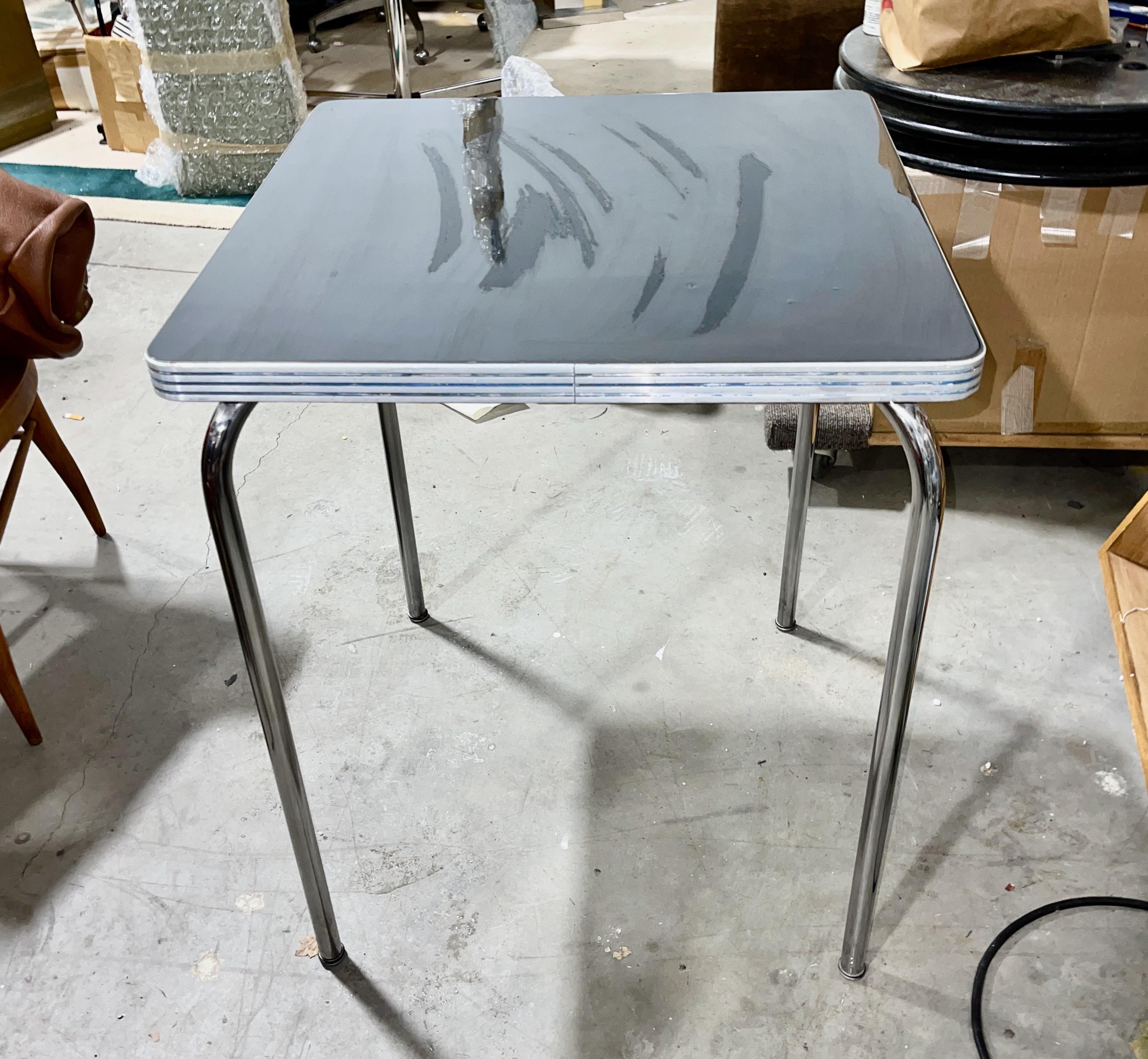 Helene Curtis Art Deco Square Table For Sale 4