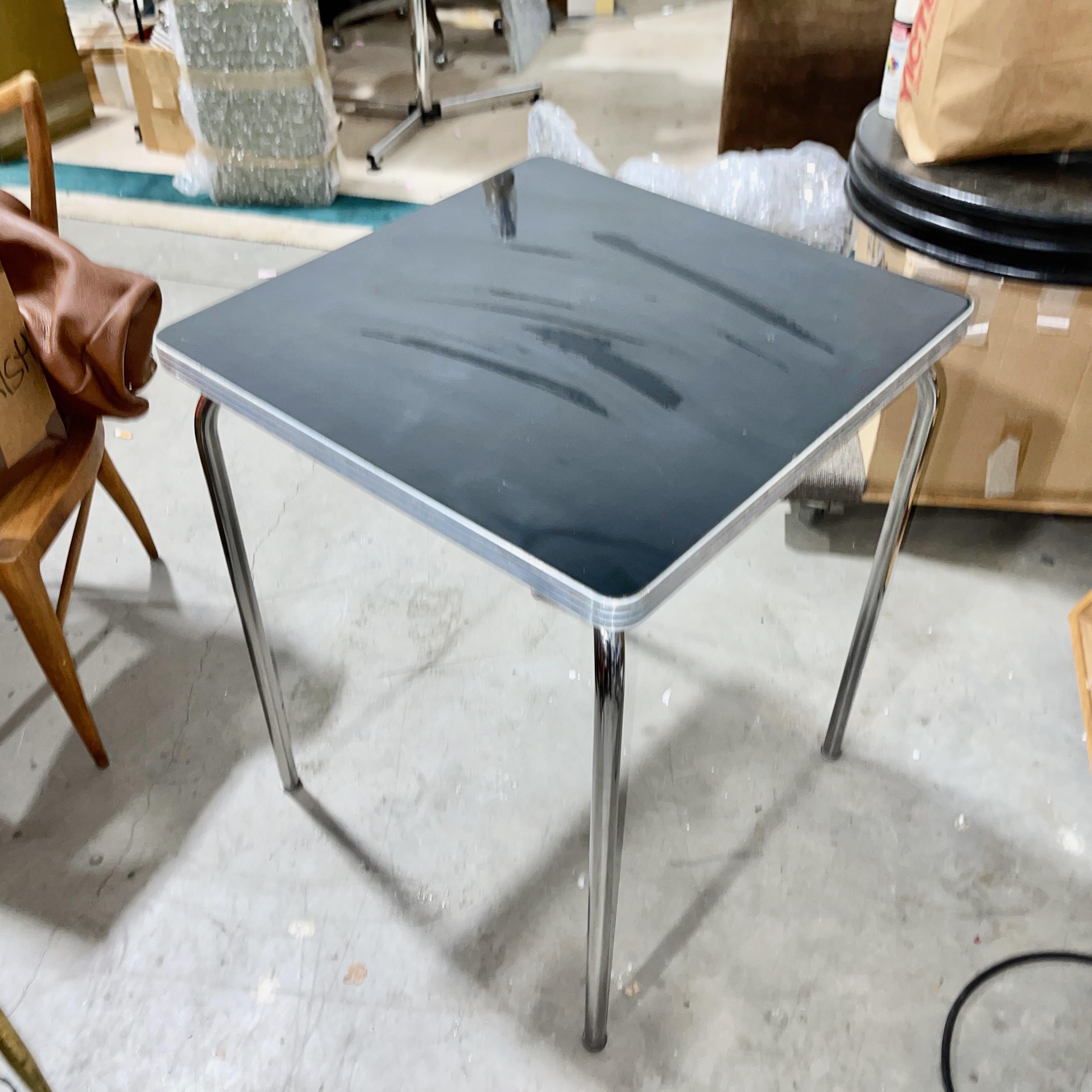 Helene Curtis Art Deco Square Table For Sale 5