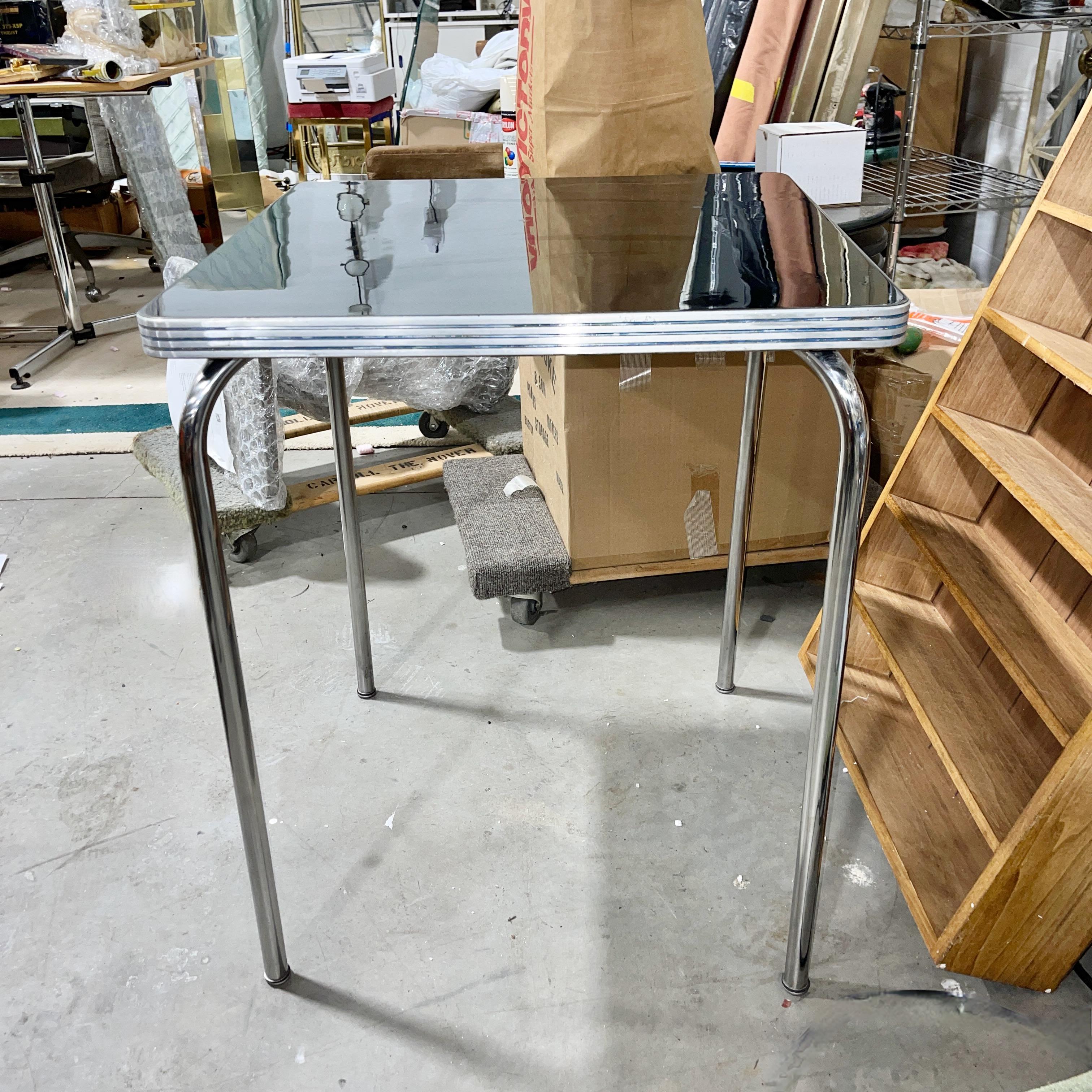 Helene Curtis Art Deco Square Table For Sale 6