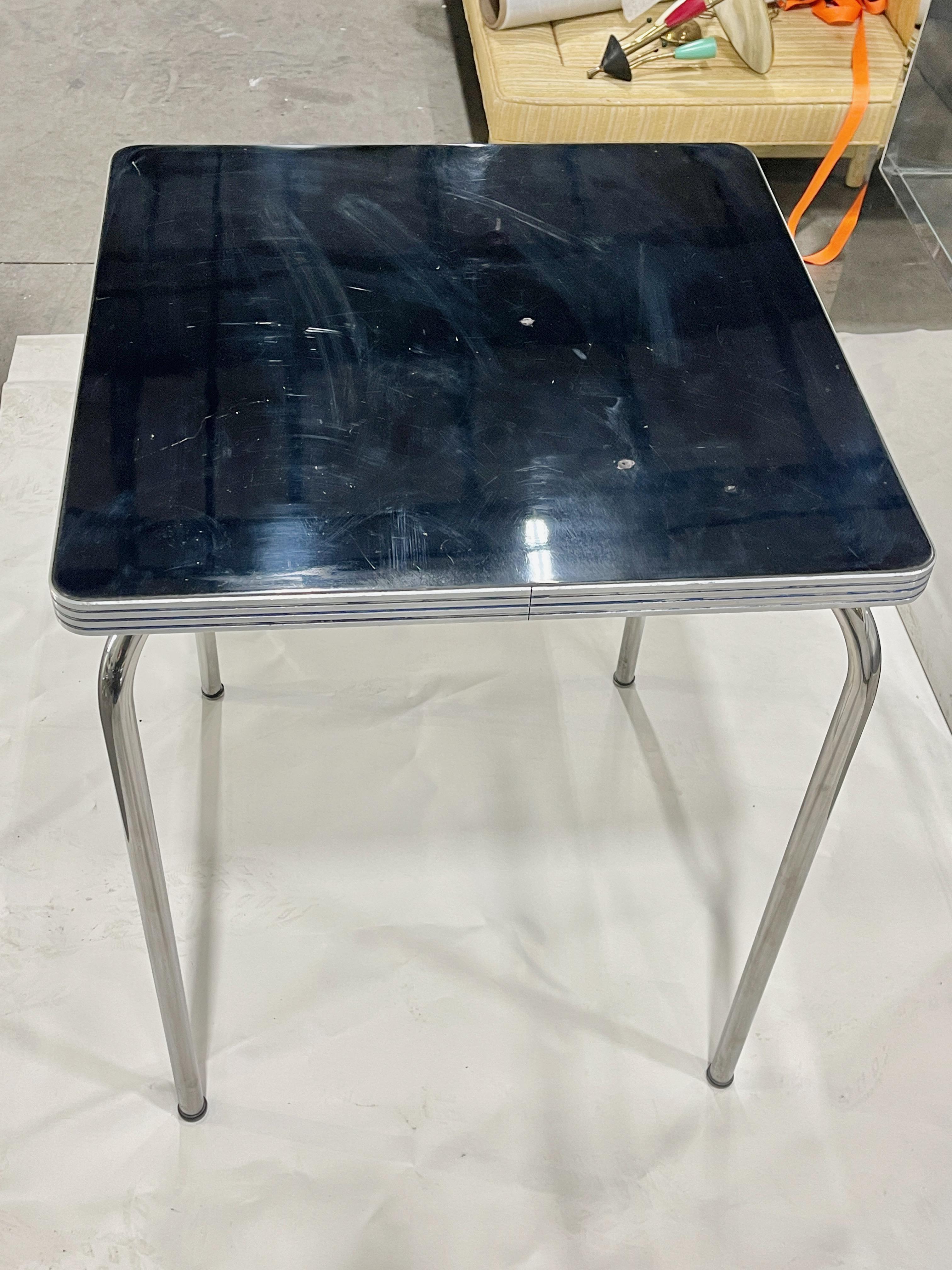 Helene Curtis Art Deco Square Table For Sale 8