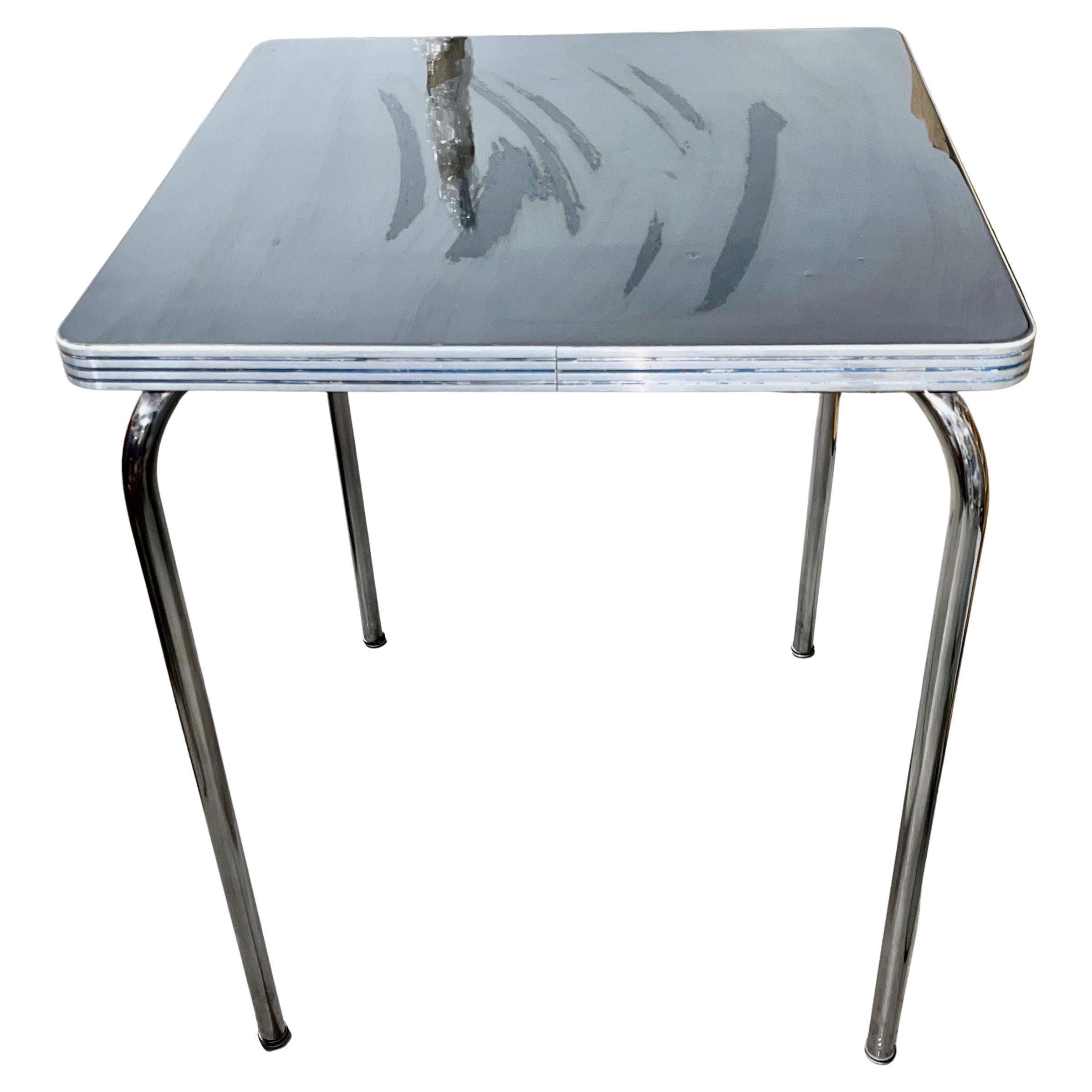 Helene Curtis Art Deco Square Table For Sale