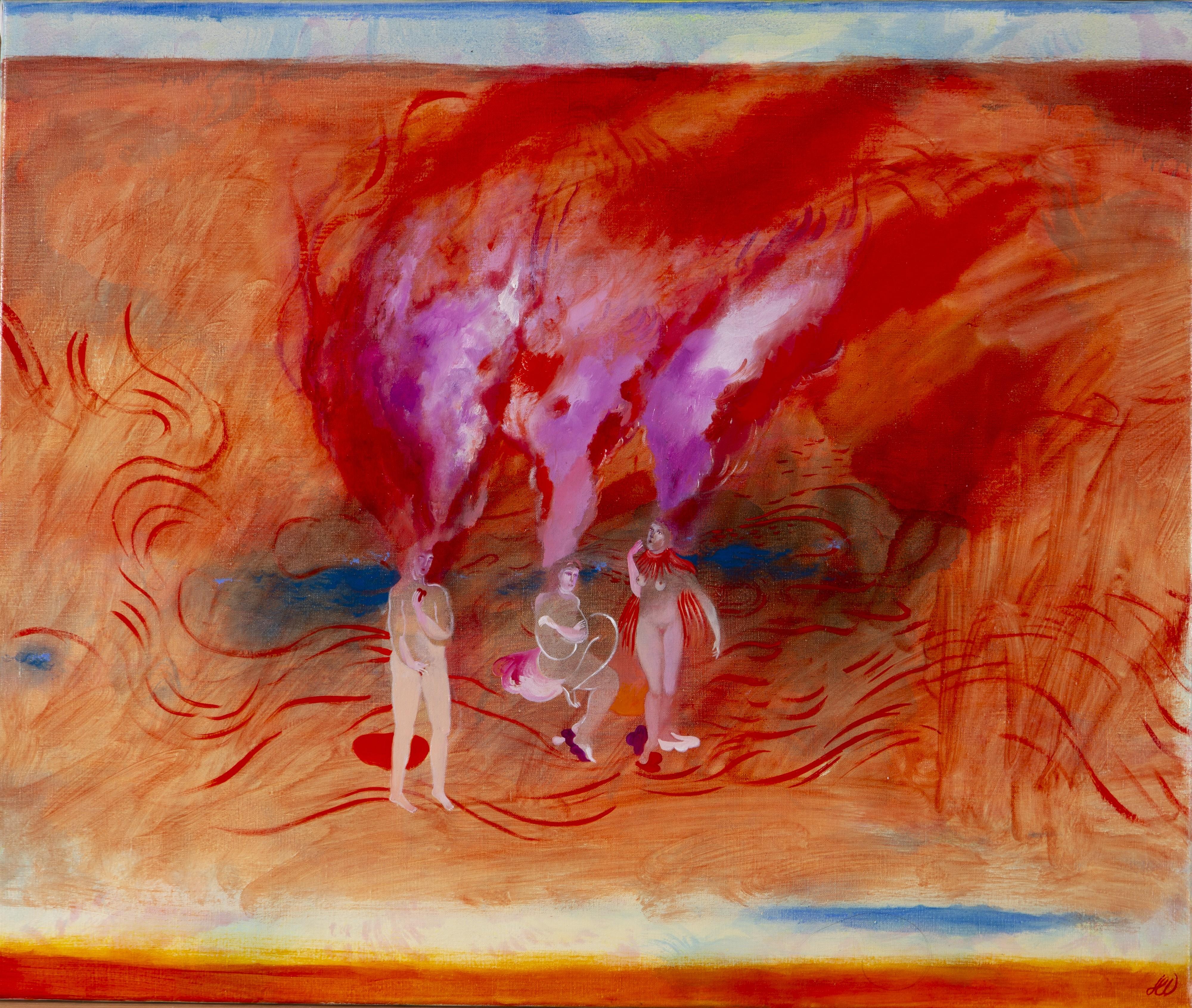 Peinture à l'huile sur toile
Travail unique
Signé à la main en bas à droite par l'artiste

"Ma recherche artistique s'est élargie au fil des années, croisant des chemins déjà parcourus et prenant de nouvelles directions.

La rencontre entre des