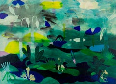 The place of the unsaid #3 Hélène Duclos 21st Century painting landscape art