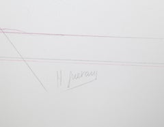 Move II, Moderne Lithographie von Helene Guetary