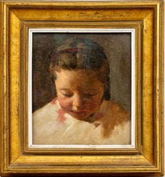 19th Century, Portrait of a Young Girl