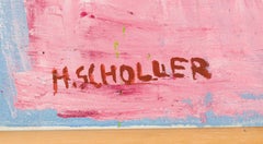 Blumenstillleben mit Iris und Pfingstrosen