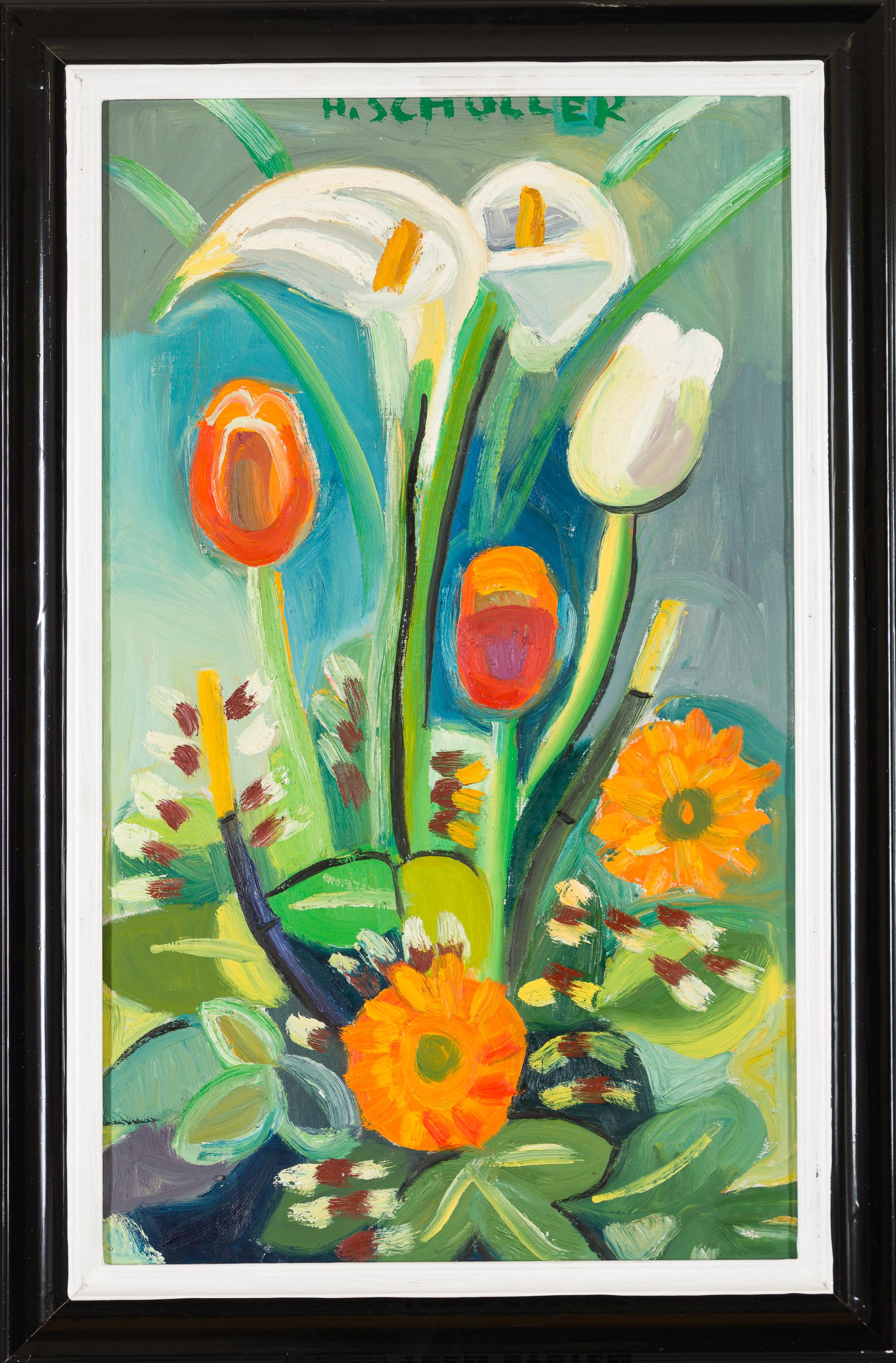 Kalla - Painting by Helga Scholler