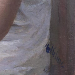 Mujer joven sentada", Royal Academy of Arts, Copenhague, París, Londres