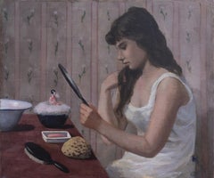 'Young Woman Seated', Royal Academy of Art, Copenhagen, Paris, London