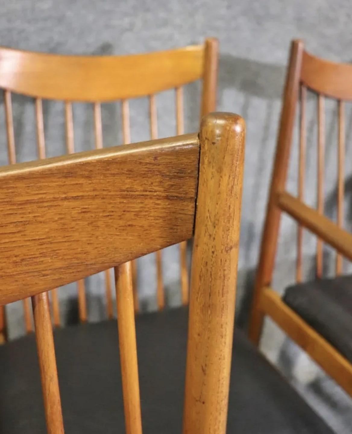 Mid-Century Modern Helge Sibast a conçu un ensemble de 8 chaises en vente