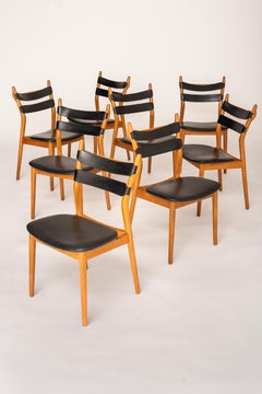 Helge Sibast Dining Chairs Model 59 by Sibast Møbelfabrik in Denmark