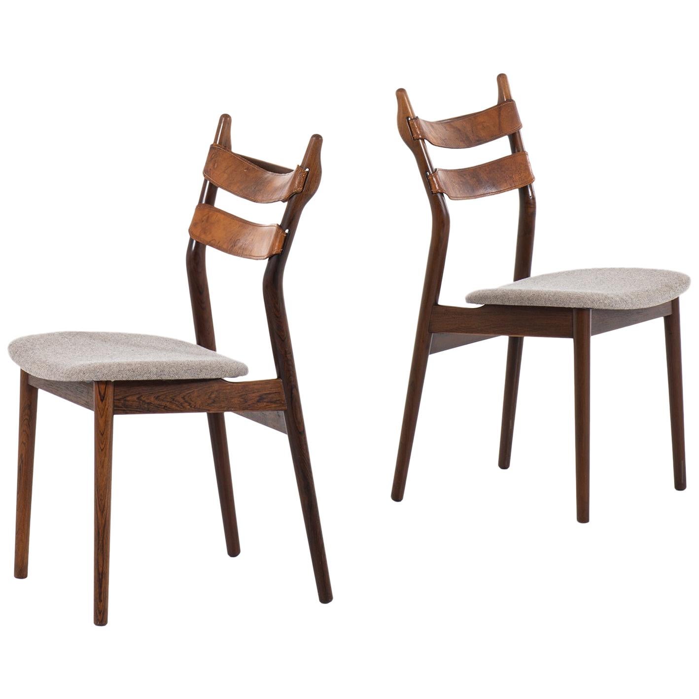 Helge Sibast Dining Chairs Model 59 by Sibast Møbelfabrik in Denmark