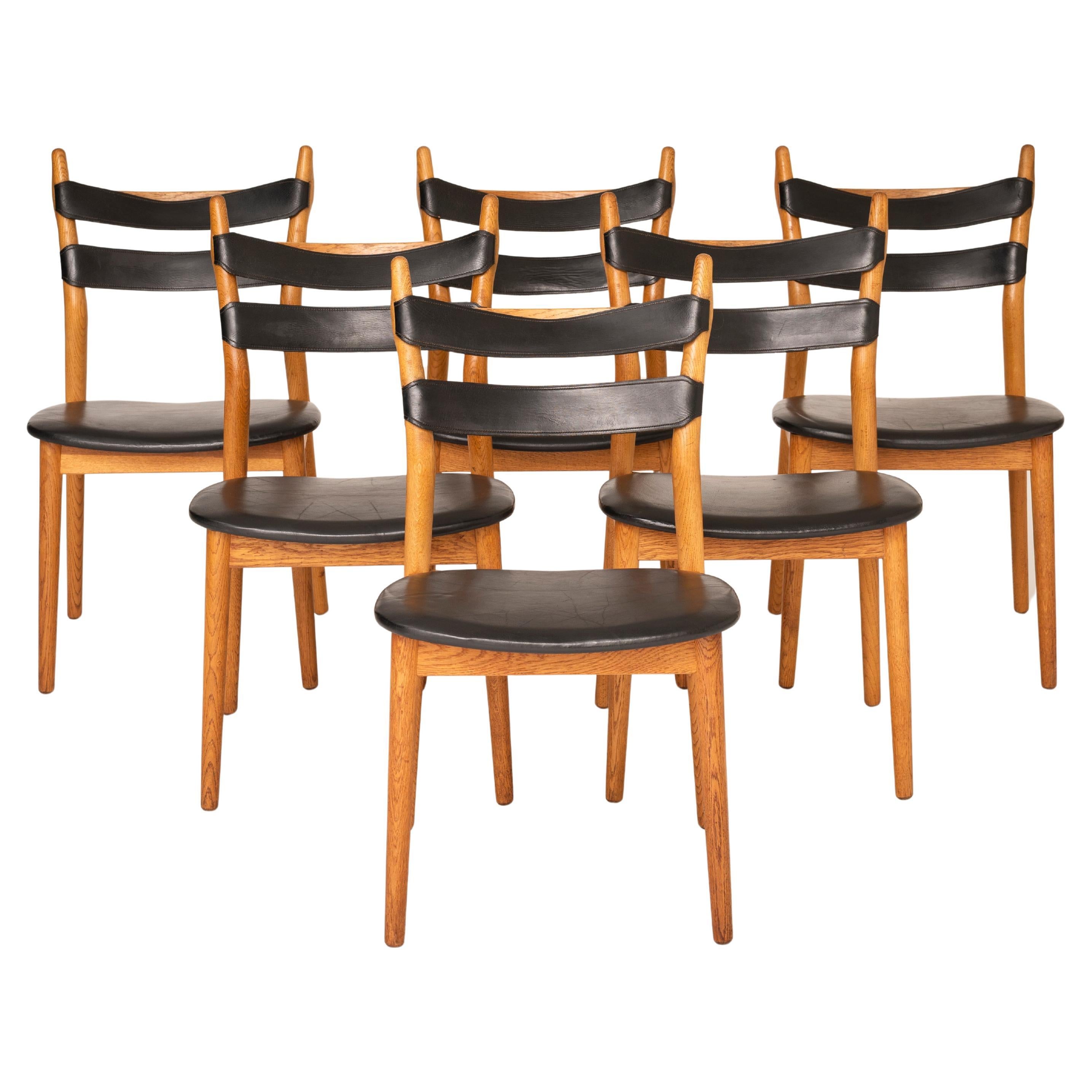 Helge Sibast Dining Chairs Model 59 by Sibast Møbelfabrik in Denmark