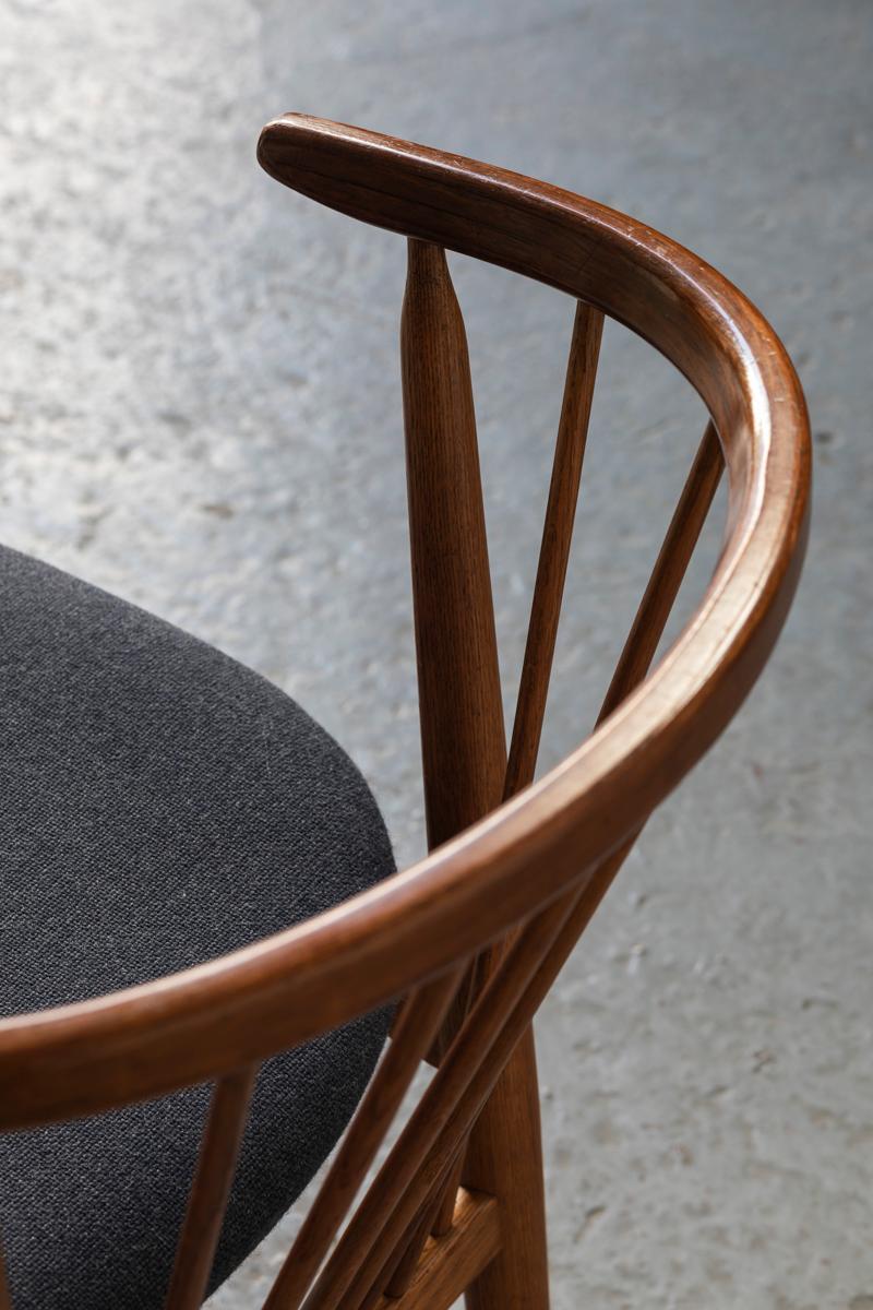 Helge Sibast Dining or Desk Chair 'nr 6' for Sibast, Denmark, 1950's 1