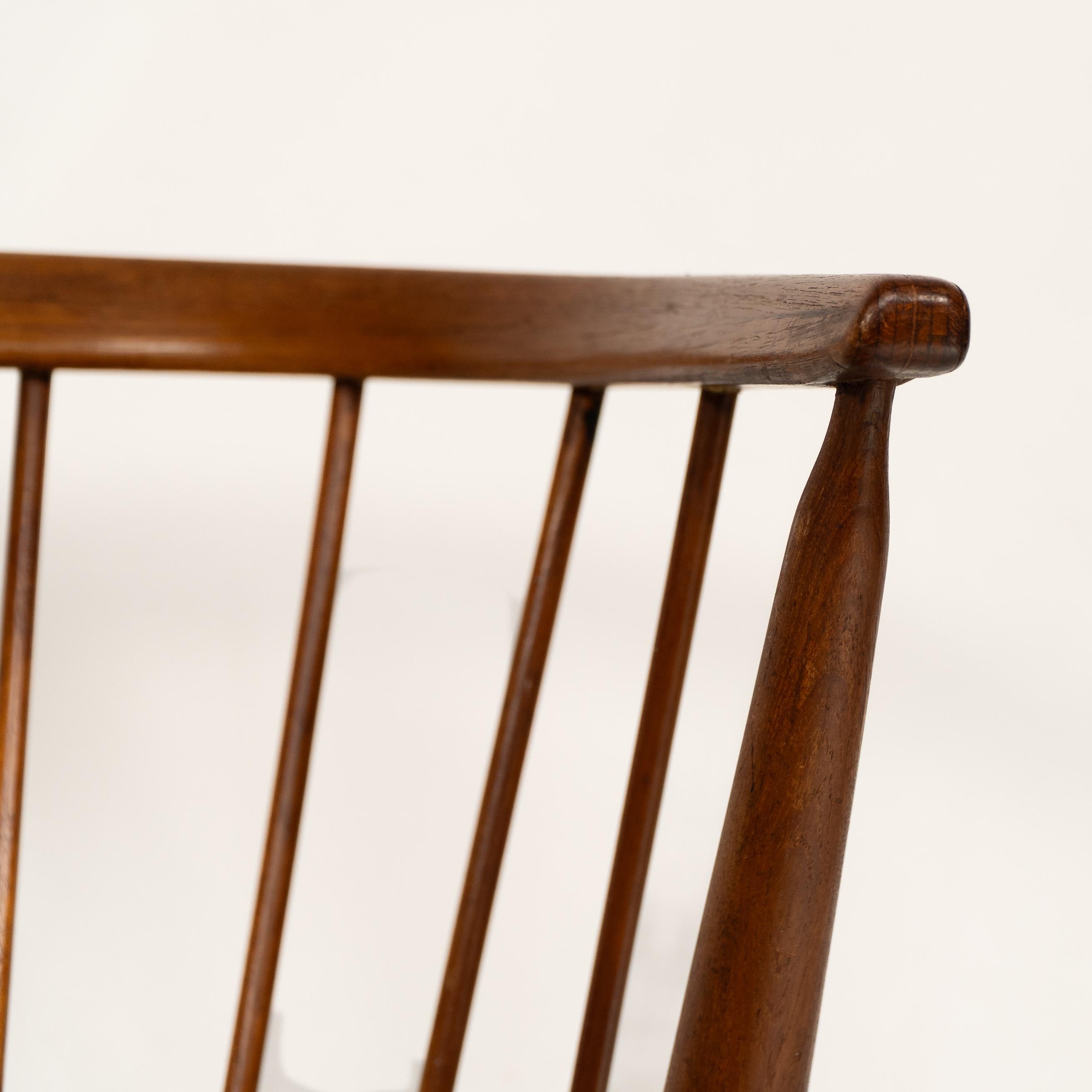 Helge Sibast, Sibast Furniture Set di quattro poltrone a sbalzo in teak danese No.8 in vendita 5