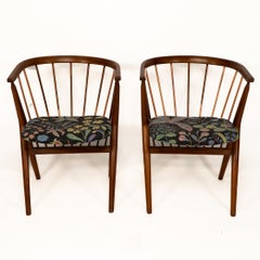 Helge Sibast, Sibast Furniture Juego de cuatro sillones voladizos daneses de teca n.º 8