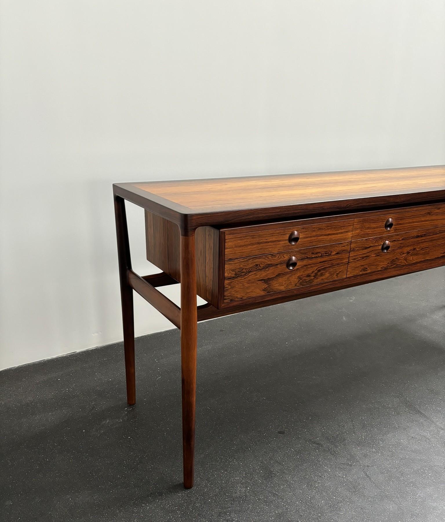 Helge Vestergaard Jensen Freestanding Sideboard in Rosewood, 1957 8