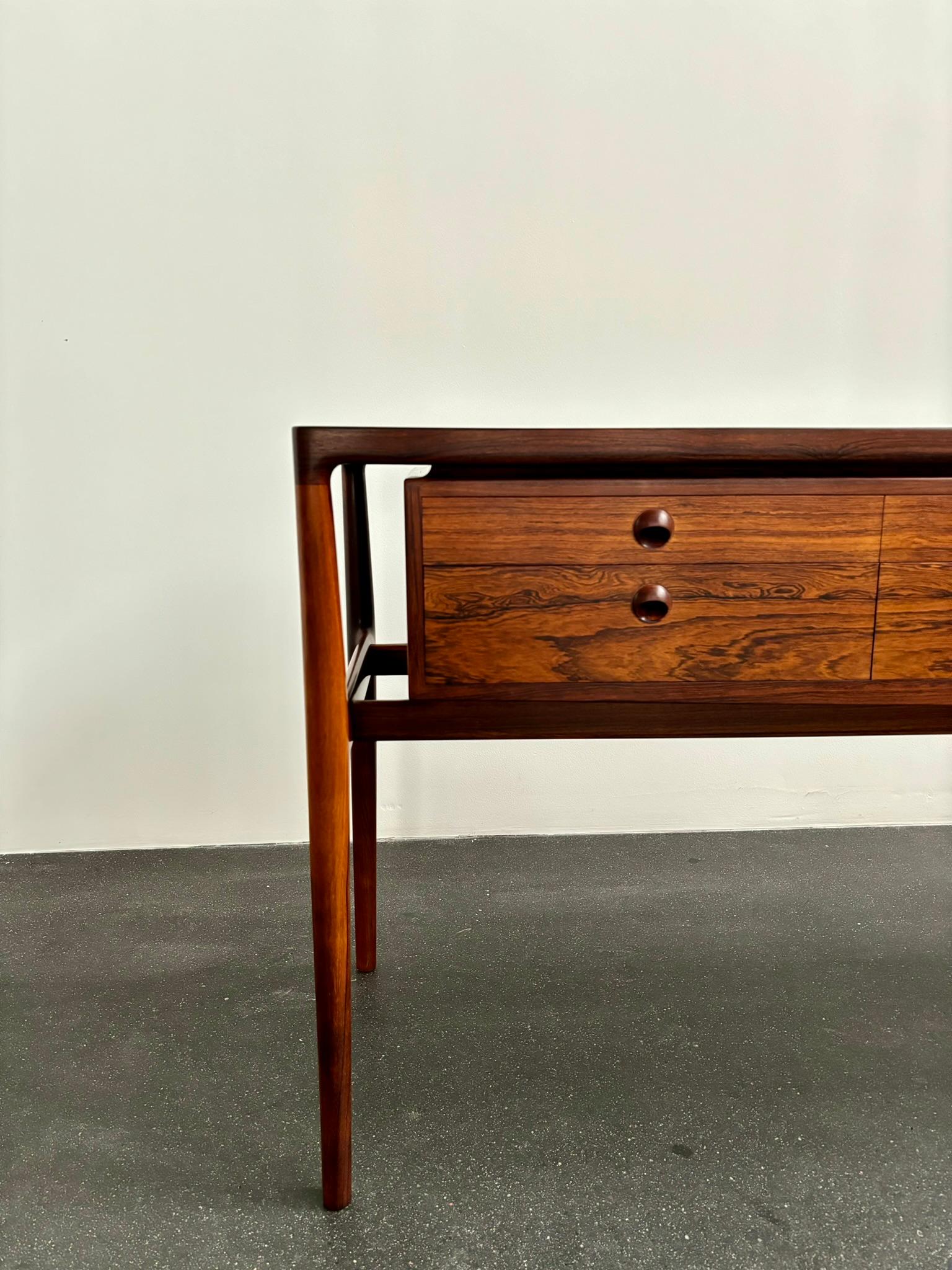 Helge Vestergaard Jensen Freestanding Sideboard in Rosewood, 1957 9