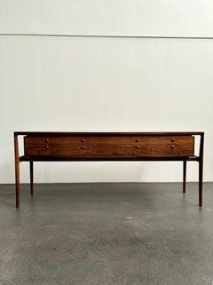 Credenza indipendente Helge Vestergaard-Jensen in palissandro, 1957