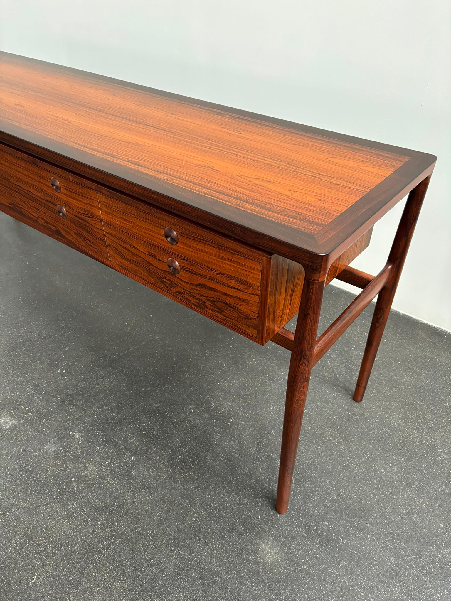 Helge Vestergaard Jensen Freestanding Sideboard in Rosewood, 1957 2