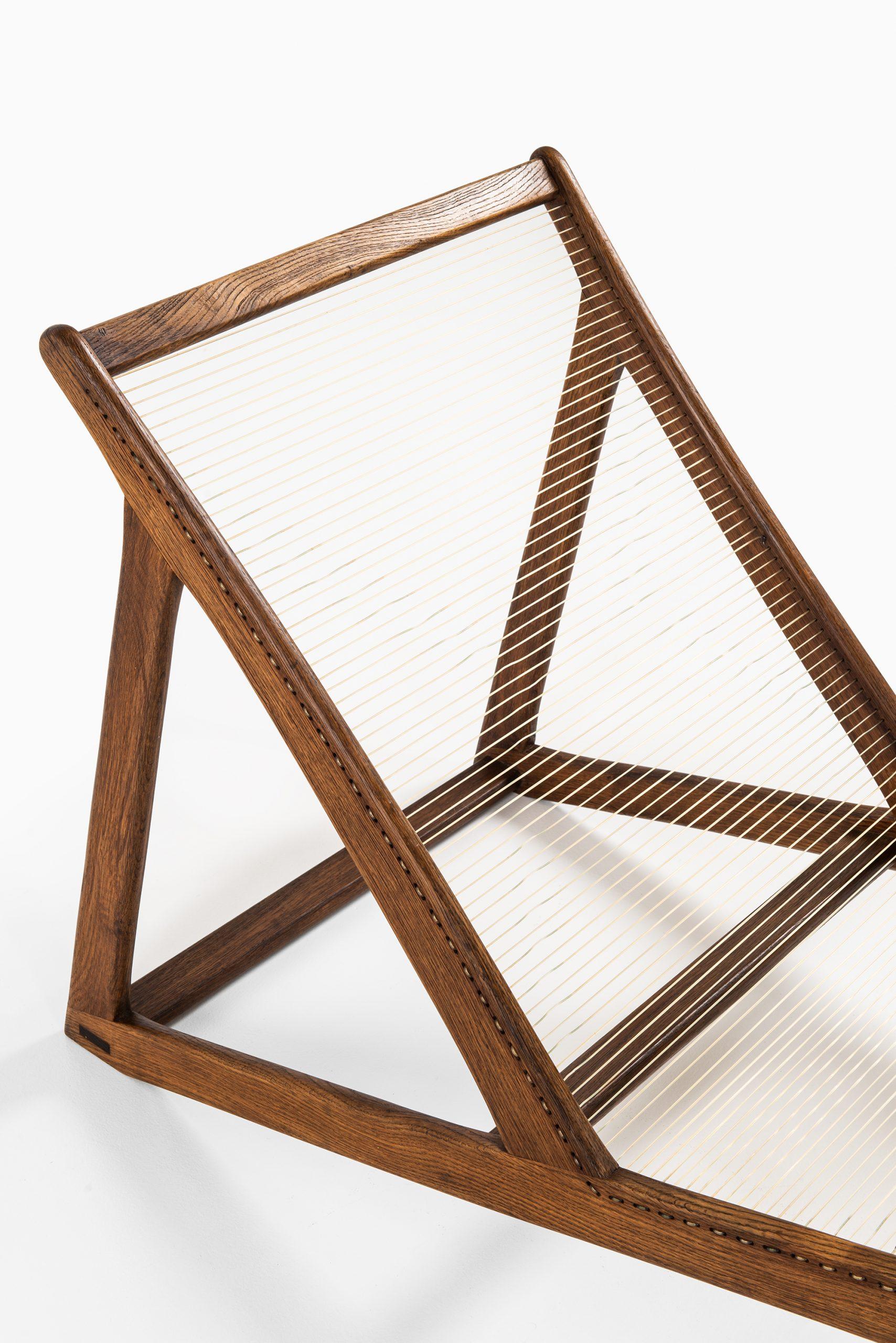 Helge Vestergaard-Jensen Lounge Chair by Cabinetmaker Peder Pedersen in Denmark For Sale 1