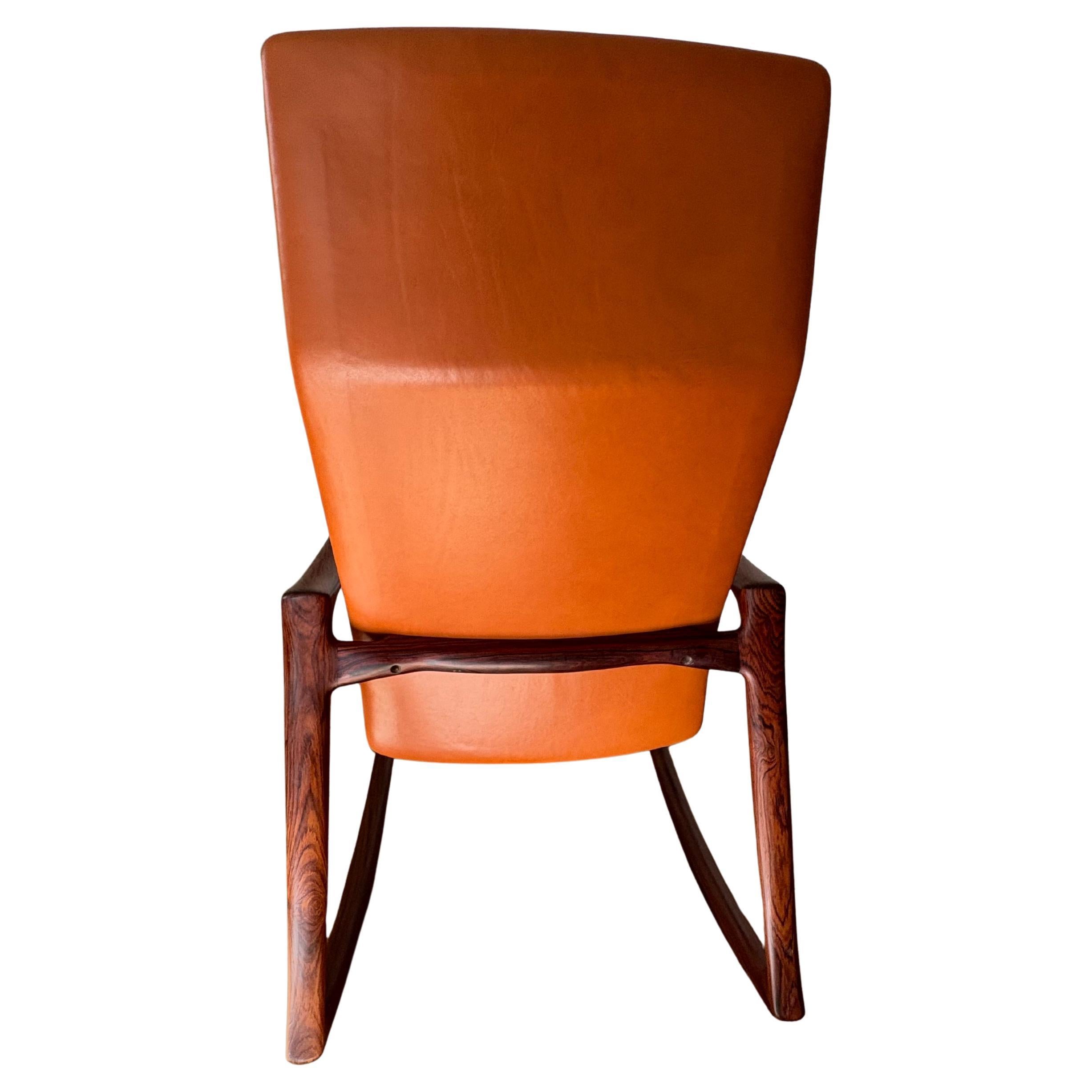Helge Vestergaard Jensen Rocking Chair designed 1959 For Sale 2