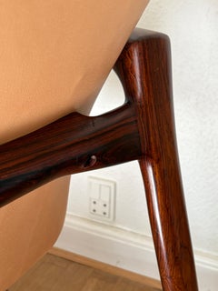 Helge Vestergaard Jensen Rosewood Rocking Chair designed 1959