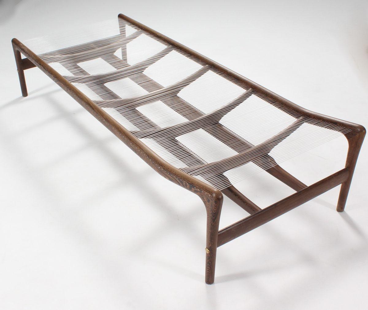 Helge Vestergaard Jensen Wenge Daybed designed 1955 For Sale 3