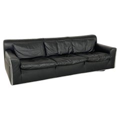 Used Heli 3-Seater Leather Sofa by Otto Zapf for Knoll, 1980s