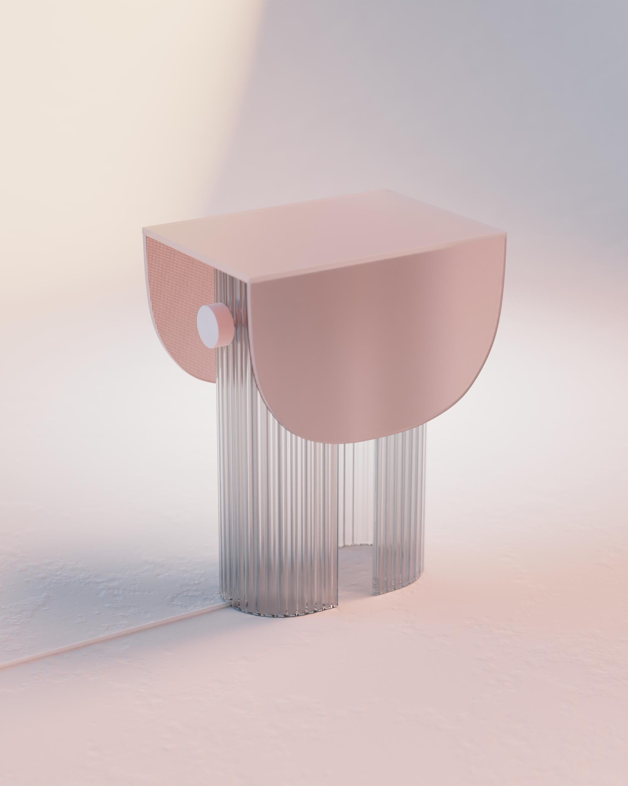 Lámpara de mesa HELIA by Glass Variations Posmoderno en venta